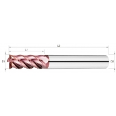 TK stopková fréza standardní SEK0406, 4x11mm