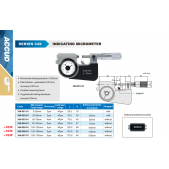 ACCUD 349-001-01 pasametr 0-25mm dělení (0.001mm)