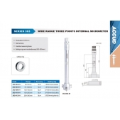 ACCUD 363-003-01 třídotekový dutinoměr s širším rozsahem, s nastavovacím kroužkem 50-70mm / 0.001mm