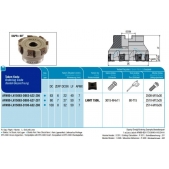 Fréza nástrčná čelní 90° AFM90-LN1506-D080-A27-Z07