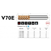 VÝPRODEJ - TK stopková fréza dokončovací do 70HRC V70E0606, pr. 6mm
