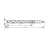 Vrták s kuželovou stopkou (F) - HSS, DIN 345 221140 35,00 mm