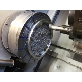 pernamentní magnetický upínač pro soustružení a broušení na kulato ALUSTAR - (200 x 79 mm)