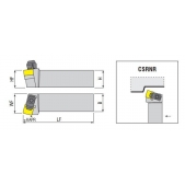 Soustružnický držák VBD CSRNR 2525 M1207C