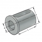 Redukční pouzdro 40/32 mm typ UPEC-E2 pro vnitřní soustružnické nože