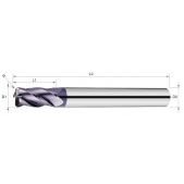 TK stopková fréza toroidní QERC0610A, 6x12mm,R1