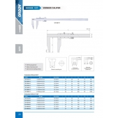 ACCUD 127-020-11 analogové posuvné měřítko 500mm/20