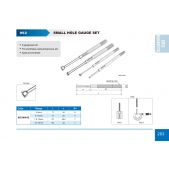 ACCUD 952-004-02 malá sada měřidel na otvory 3-13mm plochý typ ( 4ks )