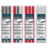Pica - tuhy na většinu materiálů pro tesařskou tužku ( Barva: šedá + bílá +červená )
