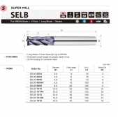 TK stopková fréza standardní s prodlouženou upínací částí SELB1010A, 10x25mm