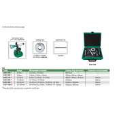 INSIZE 3227-232 sada 2-3mm analogových tříbodových dutinoměrů