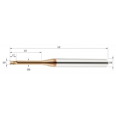 TK stopková fréza standardní V70EFB02516, 2,5x16mm