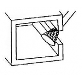 N1616 Technická fréza tvrdokovová FORM-TECH, obrácený kužel