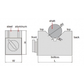 Magnetický V-BLOK 150x50x100 INSIZE 6891-3