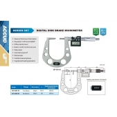 ACCUD 307-001-01 digitální mikrometr pro měření kotoučových brzd 7.6-33mm