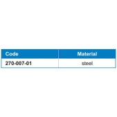 ACCUD 270-007-01 měřící dotek pro úchylkoměry nožový, ocel